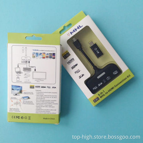 High quality 5-in-1 OTG Card Reader for Samsung S3